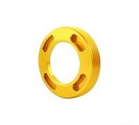 Herramienta de extracción de tapa de manivela para SRAM para eje de pedalier dub - Kit de reparación de bicicleta de aleación de aluminio con tornillo negro 25 mm (B-dorado)