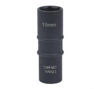 Herramienta de extracción de tapa de perno de rueda para Ford y Land Rover - 18,5 mm, 19,5 mm, extractor de pared delgada, acero de ayuda para cambio de neumáticos (manga de 20,5 a 21,5 mm)