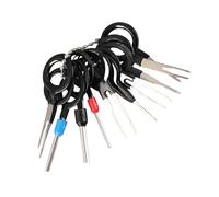 Herramienta de extraccion de terminales, 11 piezas kit de extractor terminales electricos para coche extractor de conectores y terminales