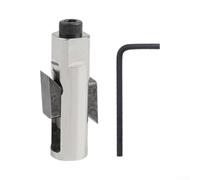 Herramienta de extracción de tornillo roto de acero al carbono para | Mide 4 cm, color gris ligero, funciona con llaves estándar para tornillos de grifo pelados, tornillos oxidados