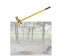 Herramienta de extracción manual de malas hierbas, arrancador de raíces, ideal para árboles y arbustos pequeños, mango duradero para jardín, granja y huerto