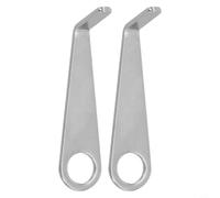 Herramienta de extracción segura para timbre de video anillo, batería de acero inoxidable, llave de repuesto para cámara Ring Doorbell, herramienta de apertura portátil compacta (paquete de 2)