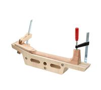 Herramienta De Fabricación De Plantillas De Molde De Madera De Soporte Fijo De Pulido De Soporte De Recorte De Cuello De Guitarra