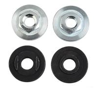 Herramienta de férula de tuerca hexagonal de placa de presión, 4 piezas para amoladora angular tipo 100, diseñada para una instalación estable con muescas compatibles con llave de 17 mm