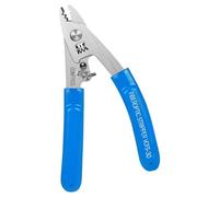 Herramienta de fibra óptica, pelacables de acero inoxidable ópticamente con tres agujeros, alicates para instalación y trabajo