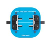 Herramienta de fijación de almohadilla de goma antideslizante con panel de vidrio cuadrado que soporta 500 °C + para reparación de placas base y chips, herramienta de sujeción