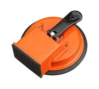 Herramienta de fijación de huecos de piso resistente, herramienta de nivelación de ventosa, herramientas de suelo laminado, adecuada para suelos de madera, laminados, tablones de vinilo (naranja)