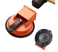 Herramienta de fijación de huecos de suelo resistente 2026, herramientas de suelo laminado con ventosa mejorada y 7 almohadillas adhesivas, para fijar huecos de suelos (naranja)