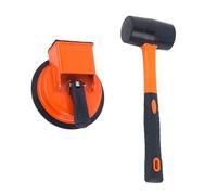 Herramienta de fijación de huecos en el suelo, elevador de succión con fuerte capacidad de adherencia, martillo de goma para azulejos y azulejos de madera, ventosa de elevación