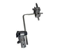 Herramienta de fijación fácil de montar, estructura de metal, platillos de cencerro, accesorios de tambor de brazo adecuados para tocar el soporte de expansión de tambor de acero inoxidable