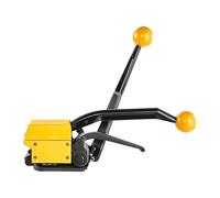 Herramienta de flejado de acero A333 Máquina flejadora manual de acero sin costura con correa manual de acero inoxidable, herramienta de flejado de acero con cuchillas de aleación