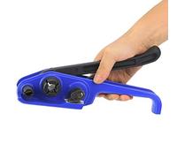 Herramienta de flejado manual, tensor de fleje tensor de fleje manual PET PP plástico tensor de acero flejado adecuado para tipos de cintas de embalaje de plástico de acero 16-19 mm