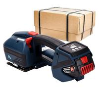 Herramienta de fleje de soldadura eléctrica para 11 - 16 Mm de ancho de 0,4 - 1,2 Mm de espesor de la correa PP/PET, máquina herramienta de fleje eléctrico manual con tensión ajustable 900-3200N