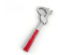 Herramienta de fontanería de mandíbula grande, llave inglesa ajustable con agarre antideslizante, ideal para mantenimiento del hogar y uso profesional, llave ergonómica de junta deslizante
