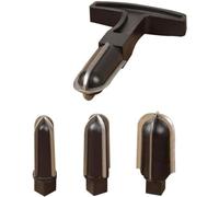 Herramienta de Fresa de la tubería de Tabaco - Tabaco limpiadores de Pipa - Accesorios Tabaco Tubo para Fumar, 4 Piezas