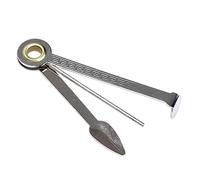 Herramienta de fumar de acero inoxidable, limpiadores multifuncionales, accesorio de pipa de madera, herramienta limpia, limpiador de tuberías para fumar