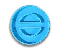 Herramienta de fundición de silicona con hebilla para servilletas, botón de cinturón, resina epoxi, molde de resina