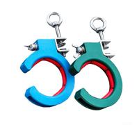 Herramienta de gestión de cables Polea puente para un proceso de cableado suave y eficiente (azul 2 piezas)