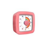 Herramienta de gestión del tiempo para niños, temporizadores visuales de arco iris para entrenamiento de enfoque, liberación de batería, reloj de aprendizaje mecánico, temporizadores visuales para