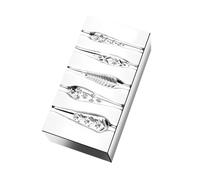 Herramienta de grabado de anillos de acero con detalles finos para aplicación de patrones, mejora la producción de joyas, molde de precisión