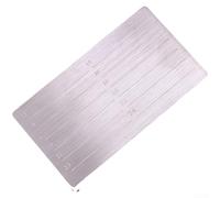 Herramienta de grabado mnemónico con placa de acero hueco y construcción de acero inoxidable 304 para proporcionar precisión y para estampado (B)