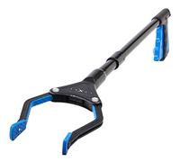 Herramienta de grabador Luxet - última versión de acero plegable de 19 pulgadas de largo - Punta magnética de agarre fuerte - Herramienta de recogedor de basura para personas mayores