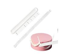 Herramienta de guía de de tartas, escritura ajustable para decorar accesorios de horneado de precisión, tallado de fondant, diseño de pastelería y arte de glaseado, ideal para panaderías