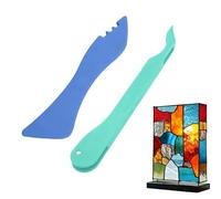 Herramienta de hoja de vidrio de colores, herramienta de desventura de vidrio de colores,Arte de vidrio dispensador de hojas - Suministros de artesanía portátil para manualidades, herramienta de