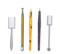 Herramienta de Imán de Ojo de Gato, Juego de Imán de Uñas, Placa de Imán de Uñas de Diseño de Mánque de Doble Cabeza, Imán de Uñas, Imán de Gel de Ojos de Gato, Herramienta