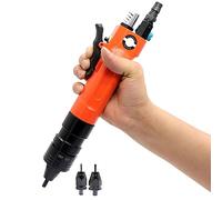 Herramienta de inserción de pistola remache neumática para M3 M4 M5 M6 M8 M10 - Remachadora eficiente y potente con cabeza alargada