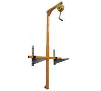 Herramienta de instalación de aire acondicionado de alta altitud, cabrestante manual de 25 m y soporte para unidades de sistema dividido de 1 a 3 fases al aire libre, resistente, fácil de usar