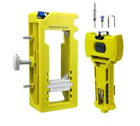 Herramienta De Instalación De Bisagra - Plantilla De Puerta Versátil, Posicionamiento Preciso, Guía Ajustable, Construcción Sostenible | Plantilla De Enrutador De Bisagra De Puerta Plantilla Para