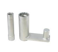 Herramienta de instalación de extracción de brida de piñón diferencial trasero compatible con Land Rover Freelander 2 herramienta de sujeción de eje de piñón JLR-205-984