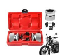 Herramienta de instalación de sello de horquilla - Kit de controlador de amortiguador de 21,5 x 12 x 5 cm, engranaje de acero 45 de alta resistencia, juego de ajuste de precisión | Equipo de reparació