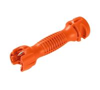 Herramienta de Instalación Micro-Drip con Punta Metálica y Soporte para Agujas, Plástico Naranja