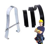 Herramienta de instalación y extracción de anillo de pistón de motocicleta, compresor de pistón de metal para reparación de motores, utensilio de mano para una fácil instalación de anillos de tubería
