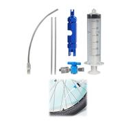 Herramienta de Inyección Sellador para Bicicletas 60ml, Dispensador de Sellador para Neumáticos Tubeless con Herramienta de Extracción de Válvula para Reparación de Neumáticos Bicicletas MTB