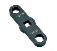 Herramienta de inyector piezoeléctrico, enchufe octogonal de 1/2 pulgada y llave de extracción de tapa de boquilla, llave de acero de alto manganeso