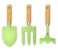 Herramienta de jardinería, Kit de 3 Herramientas de jardinería Resistentes, Herramienta Manual portátil Multifuncional de Acero Inoxidable, Regalo de jardinería for Mujeres y Hombres.