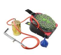 Herramienta de joyería Antorcha de soldadura Viento de pie Soplado de fuego Máquina de soldadura de fusión de oro/plata Kit de pistola de soldadura para el procesamiento de joyas de oro y plata.