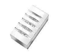 Herramienta de joyería de acero eficiente textura para el grabado de patrón de estrella en anillos que facilita los procesos de fabricación rápidos. Forma de la joyería