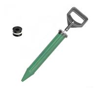 Herramienta de lechada de cuerpo ABS con punta de acero inoxidable para inyección de cemento en para sellado de huecos de puerta, grietas en paredes y relleno de juntas de pavimento (A)