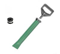 Herramienta de lechada de cuerpo ABS con punta de acero inoxidable para inyección de cemento para sellado de huecos de puerta, grietas de pared y relleno de juntas de pavimento (B)