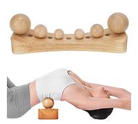 Herramienta de Liberación Muscular de Psoas Y Masajeador de Puntos Gatillo Masaje Corporal Personal, Camilla de Espalda Masajeador de Espalda con 6 Cabezales de Masaje para Relajar la Pelvis Trasera,