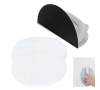 Herramienta de lija semicircular angular | Kit de lijadora detalles Micros autoadhesiva mano | Lijadora esquinas para paneles yeso con 10 lijas | Pulidora multifuncional para paredes