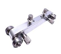 Herramienta de lijado de puente de guitarra, ajustable, lijadora de tuercas de guitarra, aleación de aluminio, para luthier y bajo