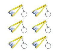 Herramienta de Limpieza de anteojos, Clip de Limpieza de Gafas - Pequeño Borrador de Dactilares 6 Piezas Cleaner de espectáculos con Llavero - Accesorios de Gafas portátiles Herramienta de si