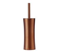 Herramienta de limpieza de baño con construcción de acero inoxidable y cabezal de cepillo para un rendimiento fiable (color cobre)