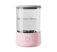 Herramienta de limpieza de brochas de maquillaje eléctricas, limpiador cosmético recargable, giratorio automático, limpiador de brochas de maquillaje eléctrico de alta velocidad, recargable y duradero