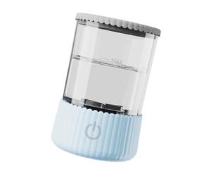 Herramienta de limpieza de brochas de maquillaje eléctricas, limpiador cosmético recargable, giratorio automático, limpiador de brochas de maquillaje eléctrico de alta velocidad, recargable y duradero